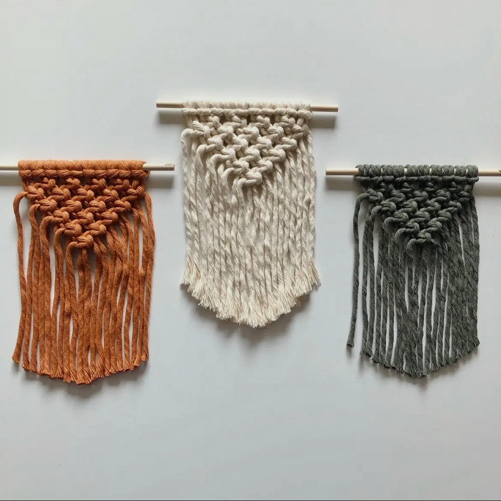 Mini Macrame DIY Kit Kid & Beginner Friendly